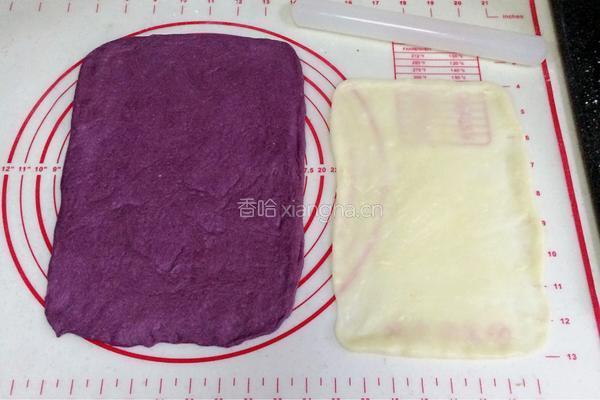 紫薯麻薯夹心软欧的做法图解12