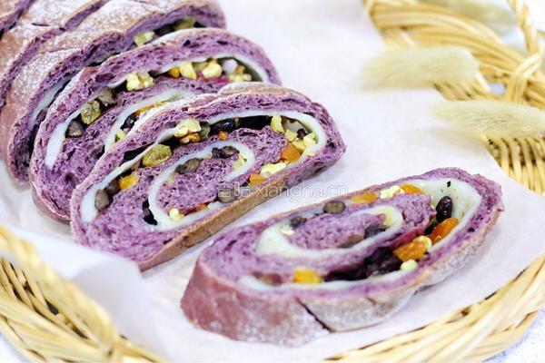 紫薯麻薯夹心软欧的做法图解19