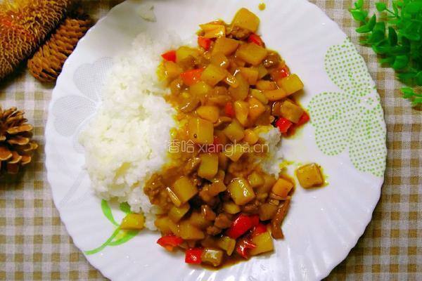 咖喱牛肉饭的做法图解5