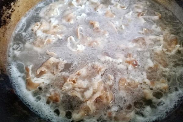 酸汤肥牛的做法图解2