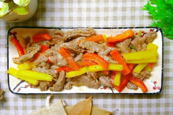 黑胡椒肉牛的做法图解6
