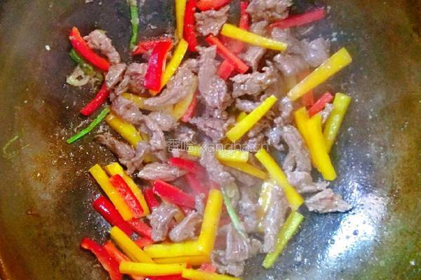 黑胡椒肉牛的做法图解5