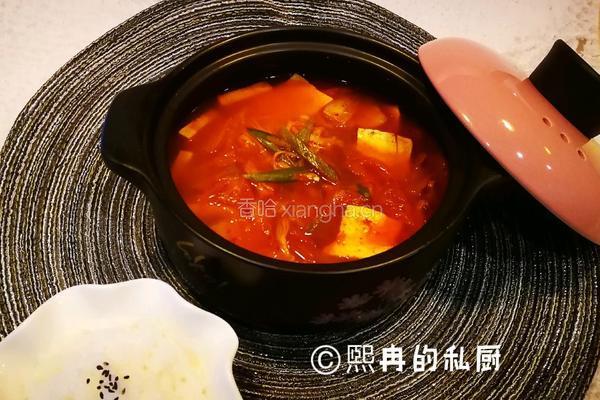 韩式辣白菜汤