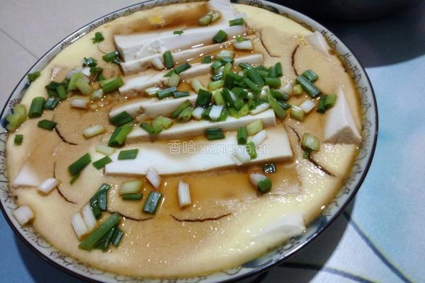 窝蛋豆腐的做法图解5