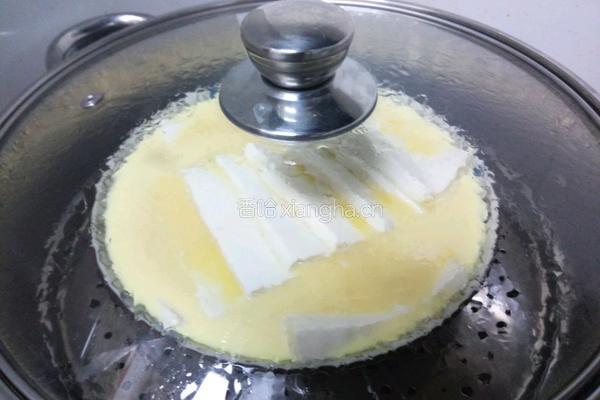 窝蛋豆腐的做法图解4