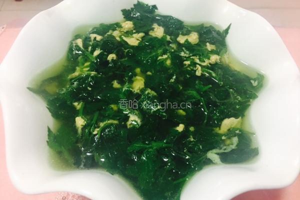 野菜鸡蛋汤的做法图解3