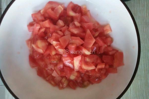 西红柿鸡蛋（汤面）的做法图解2
