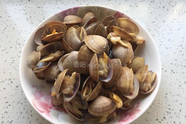 辣炒黄蚬子的做法图解3