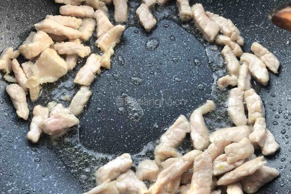 西葫芦炒肉的做法图解5