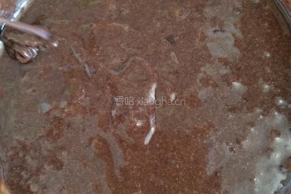 八寸可可戚风蛋糕的做法图解3