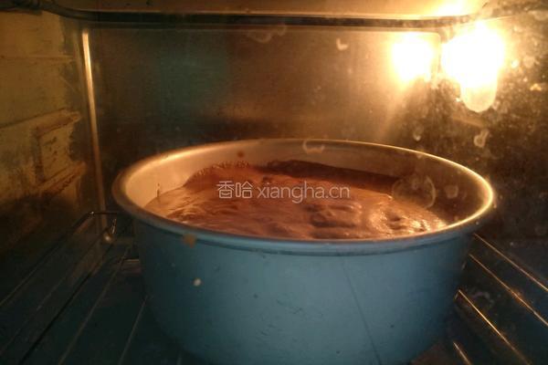 八寸可可戚风蛋糕的做法图解8