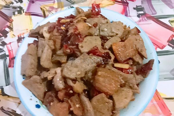 五花肉炒猪肝的做法图解9