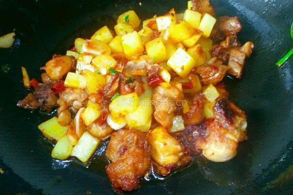 辣子土豆鸡块的做法图解8