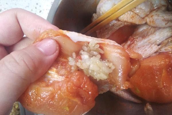 鸡翅包饭的做法图解7