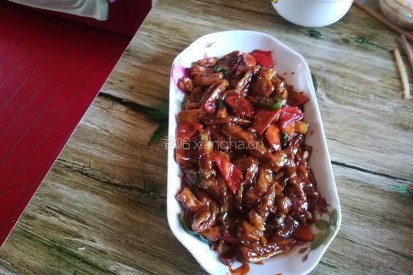 鱼香茄条的做法图解8