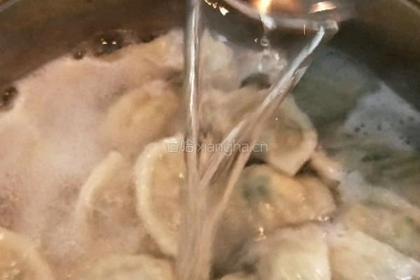 韭菜鸡蛋油条肉饺子的做法图解12
