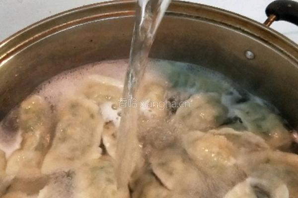 韭菜鸡蛋油条肉饺子的做法图解13