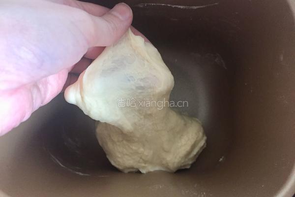 芝士培根汉堡包的做法图解2