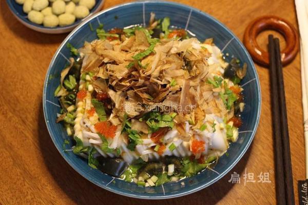 银鱼皮蛋豆腐