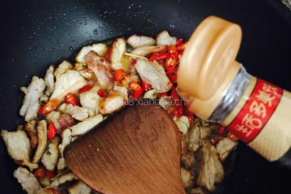 豆角炖肉的做法图解3