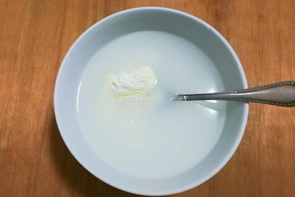 奶味荞麦馒头的做法图解3