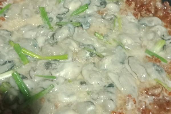 肉末海蛎煎的做法图解3