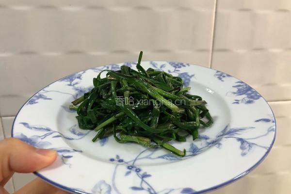 自制烧烤韭菜的做法图解7