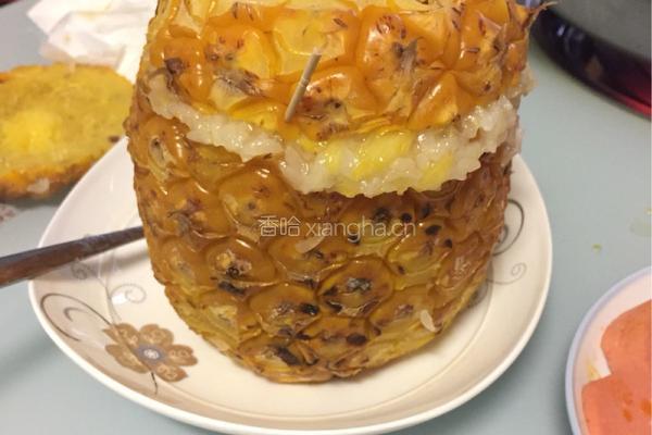 菠萝饭的做法图解4