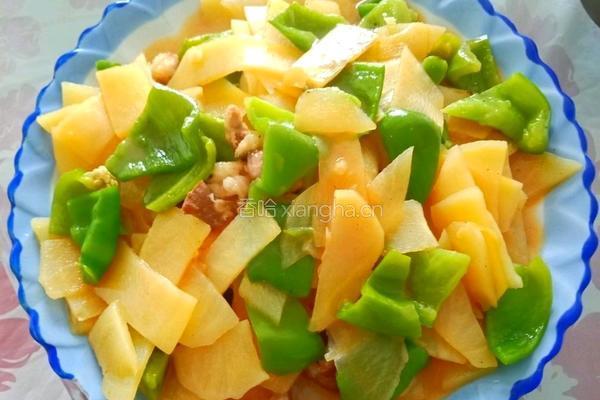 青椒土豆片的做法图解6