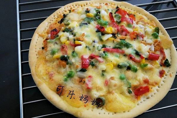 奥尔良鸡肉披萨