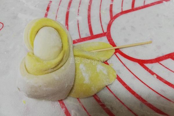卡通兔子馒头的做法图解11