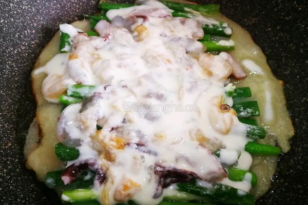 韩式海鲜葱饼的做法图解8