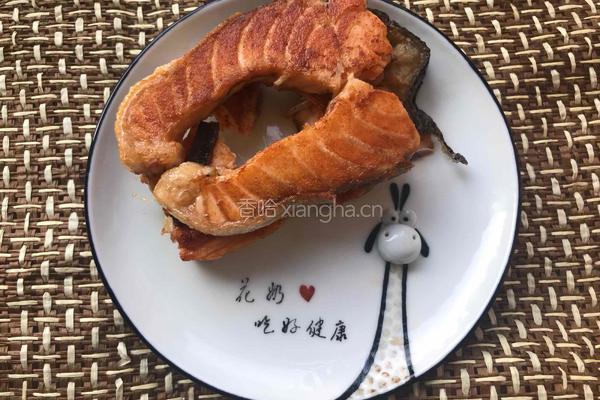 香煎三文鱼的做法图解8