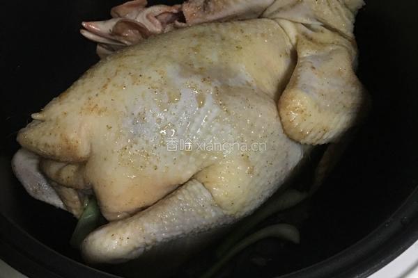 电饭煲盐焗鸡的做法图解5