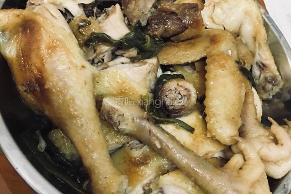 电饭煲盐焗鸡的做法图解6