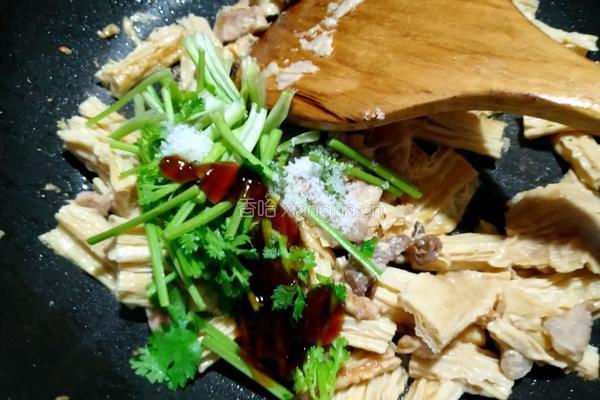 腐竹小炒肉的做法图解5