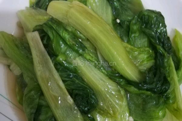 蚝油生菜的做法图解3