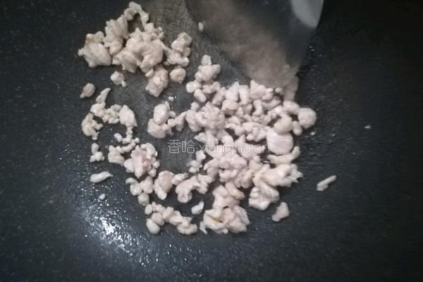 油豆腐炒肉末的做法图解4