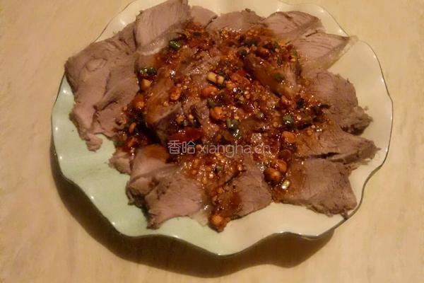 凉拌牛肉的做法图解1