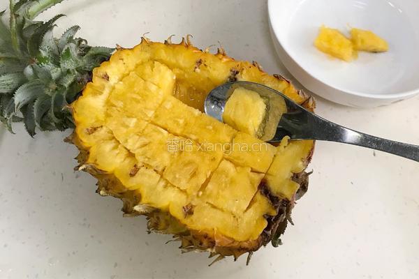 菠萝糯米饭的做法图解6