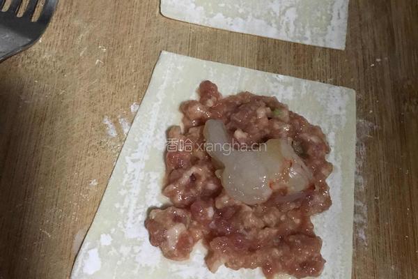 虾肉饼的做法图解3