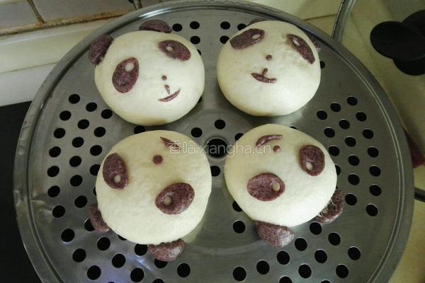 熊猫馒头的做法图解13
