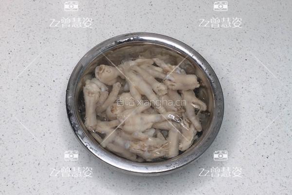 网红柠檬酸辣鸡爪的做法图解4