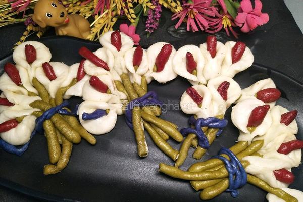 马蹄莲花束的做法图解9
