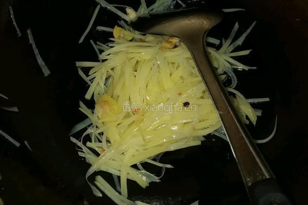 素炒土豆丝的做法图解6