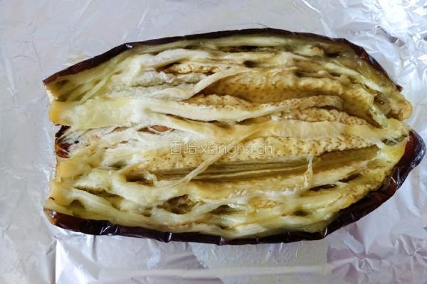 烤茄子的做法图解5