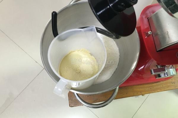 基础面包+咸味吐司的做法图解2