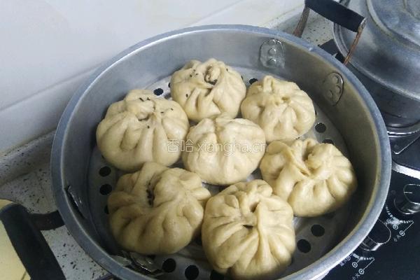 红豆沙包的做法图解9