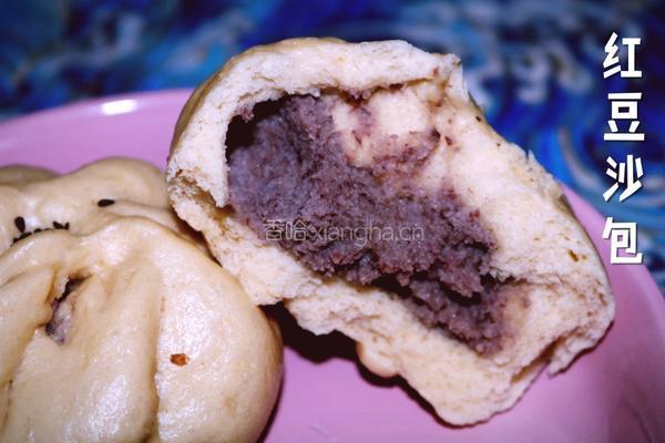 红豆沙包的做法图解10