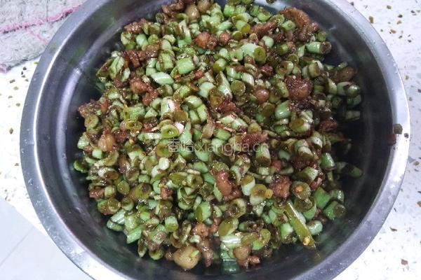 肉沫豇豆包的做法图解8